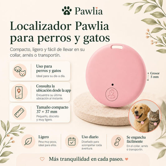 Localizador PawLia para Perros y Gatos