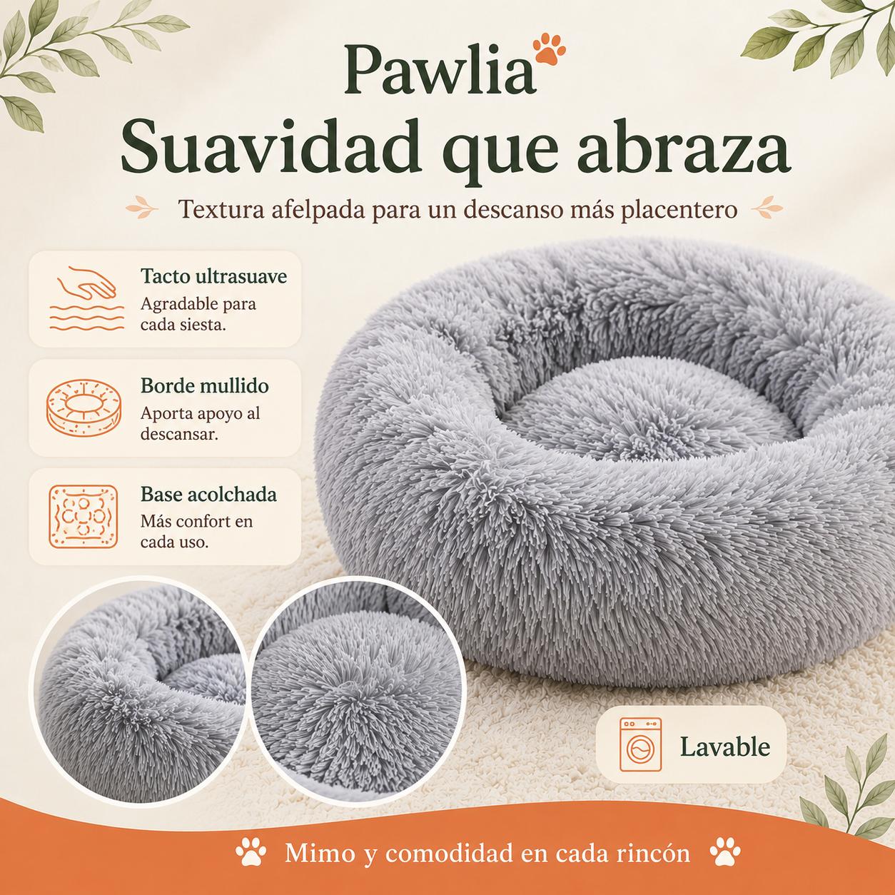 Cama Redonda Lavable