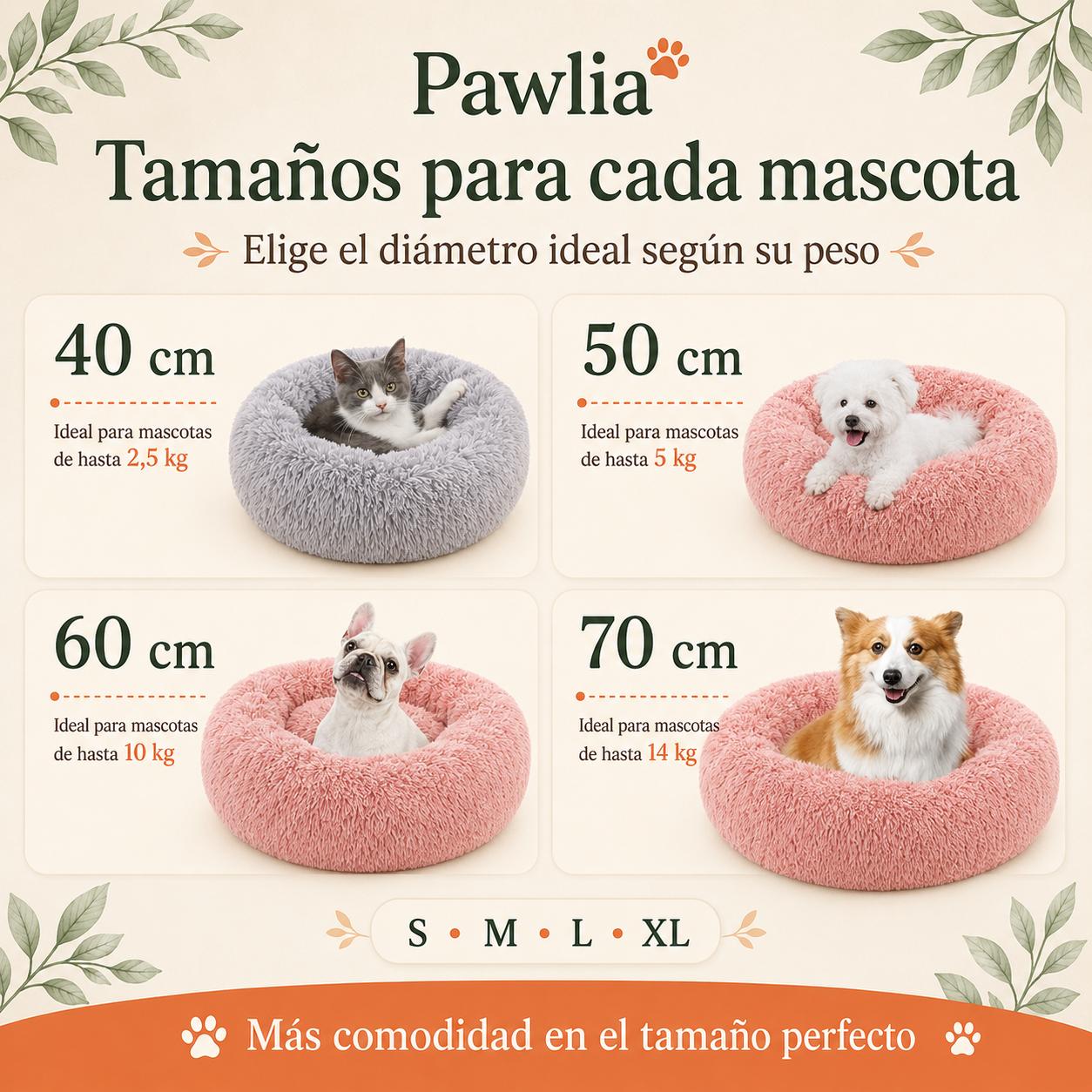 Cama Redonda Lavable