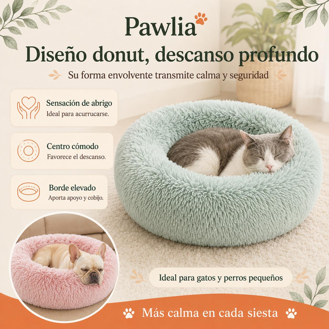 Cama Redonda Lavable