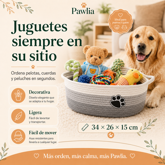 Cesta Organizadora de Juguetes