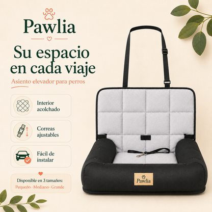 Pawlia CozyRide - Asiento de Coche para Perros