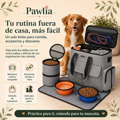 Pawlia TravelNest - Bolsa de Viaje para Perros y Gatos