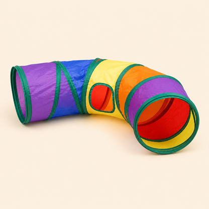Pawlia PlayTunnel - Túnel Plegable para Gatos