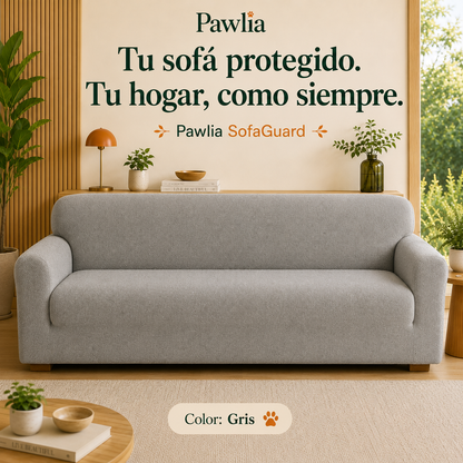 Pawlia SofaShield - Funda Protectora Elástica para Sofá