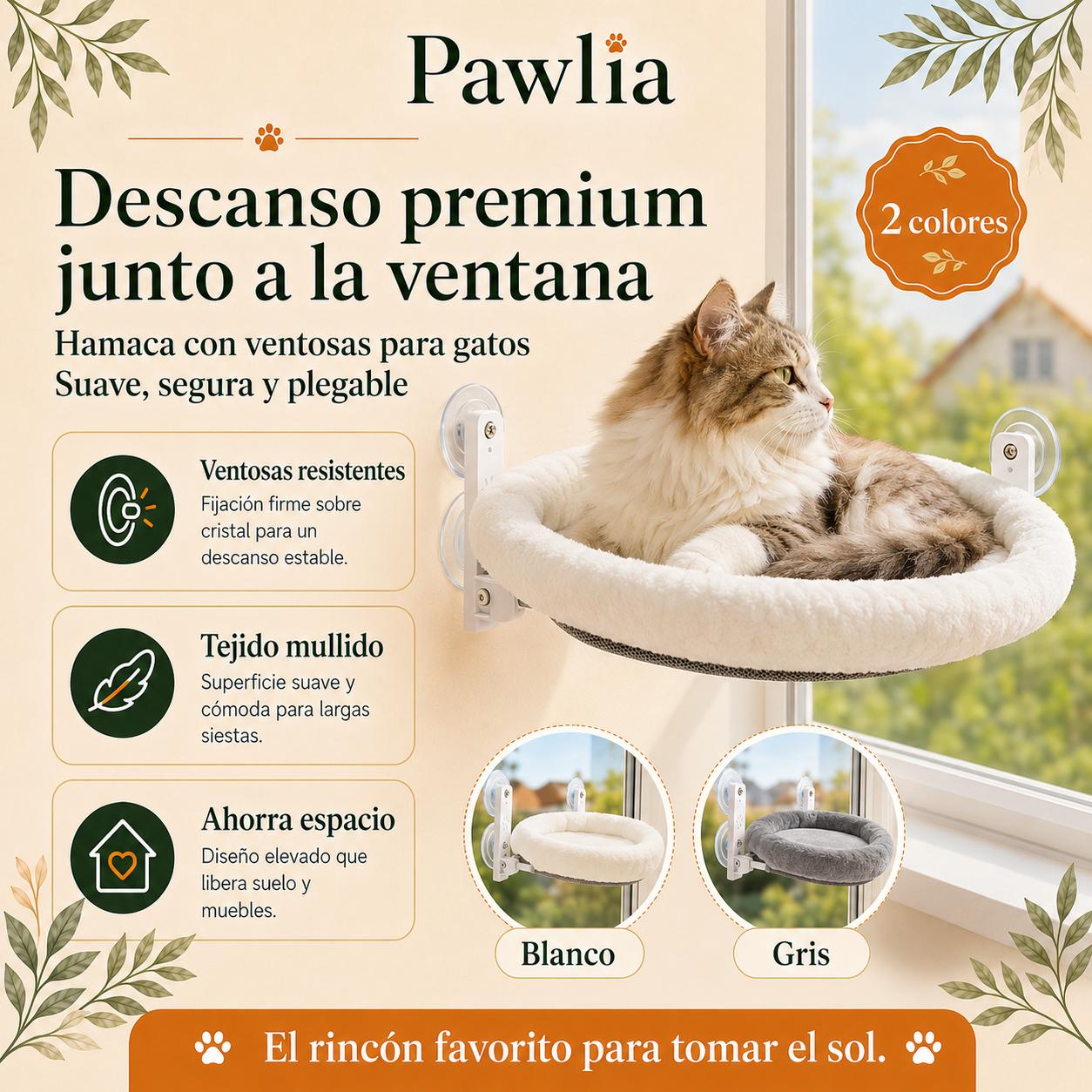 Hamaca de Ventana para Gatos
