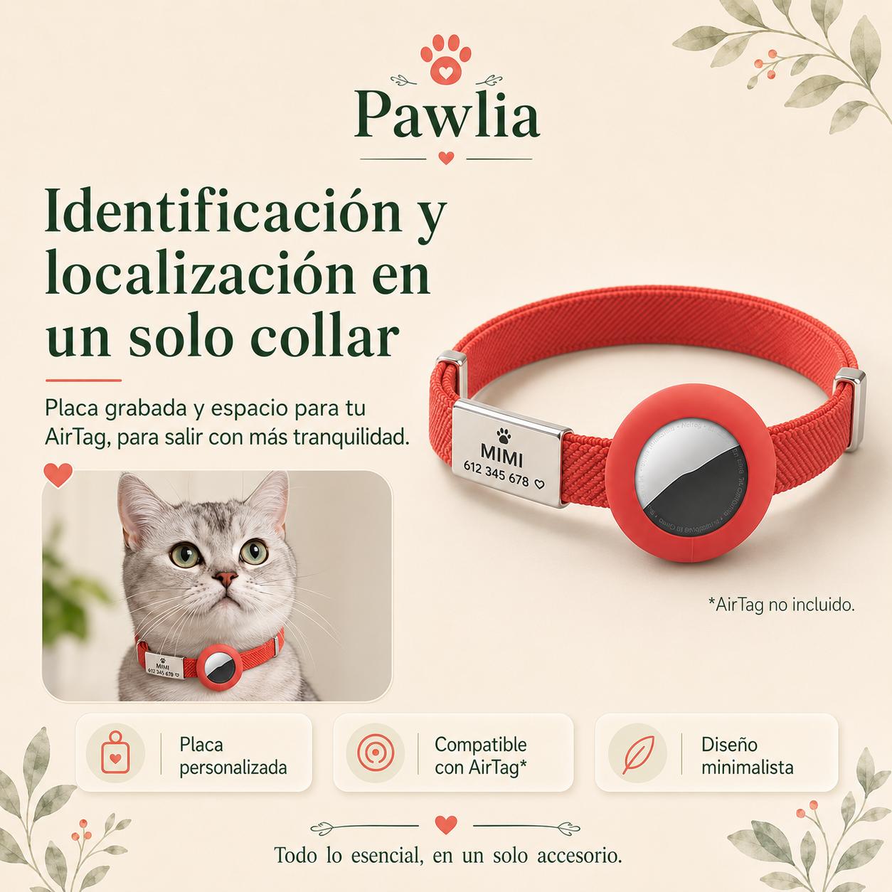 Collar AirTag para Gatos