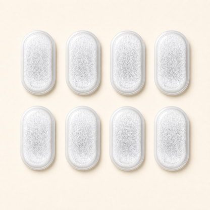 Pack de ocho filtros de recambio para Pawlia AquaFlow