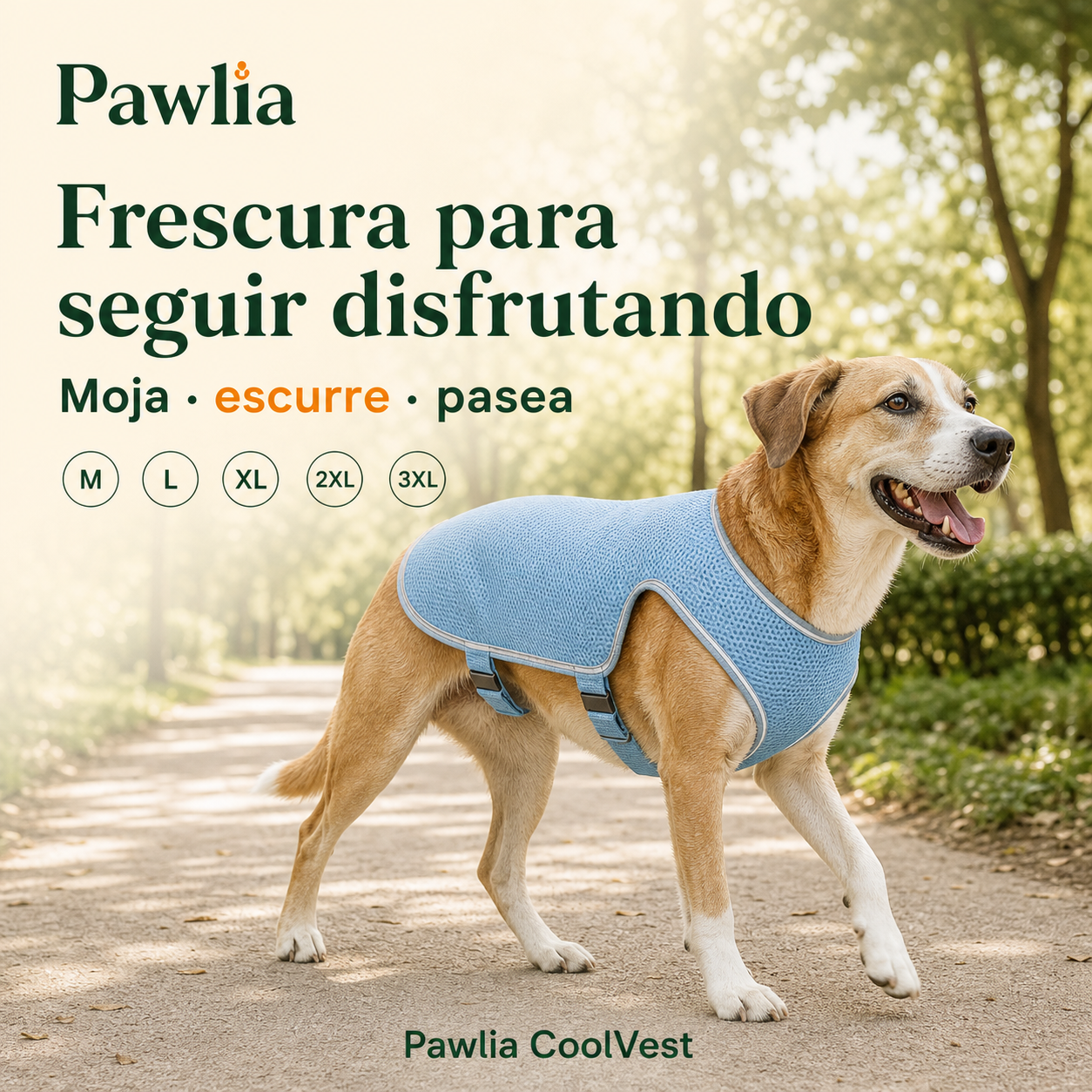 Pawlia CoolVest - chaleco refrescante