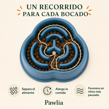Laberinto SlowBite para un ritmo de comida más pausado